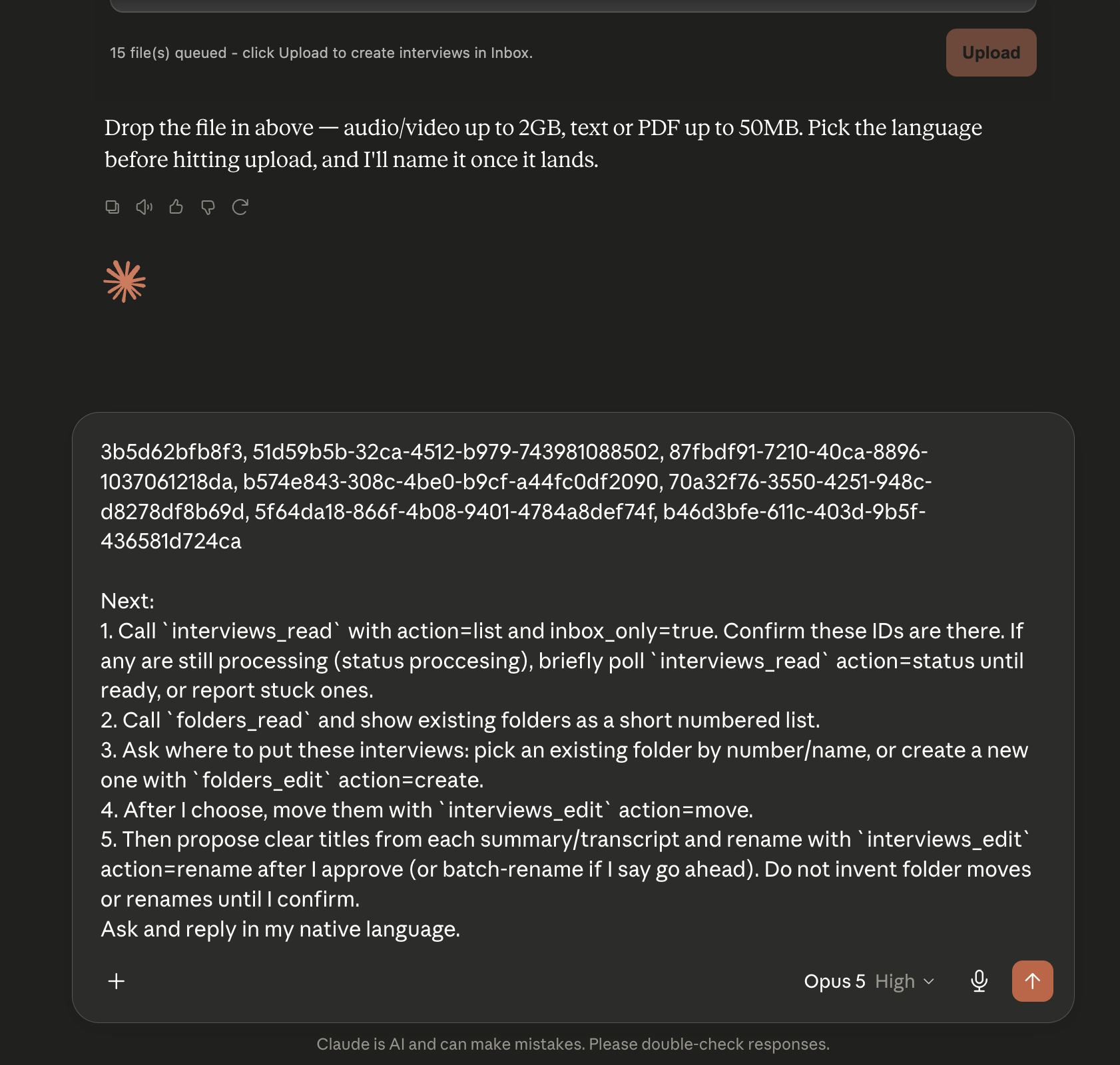 auto pasted prompt